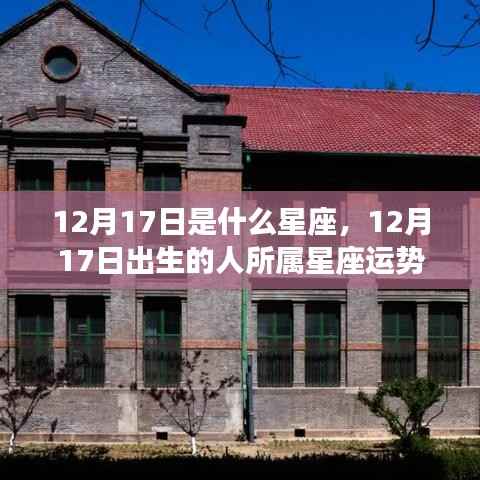 12月17日出生者的星座运势解读，探索属于你的星座特性与运势